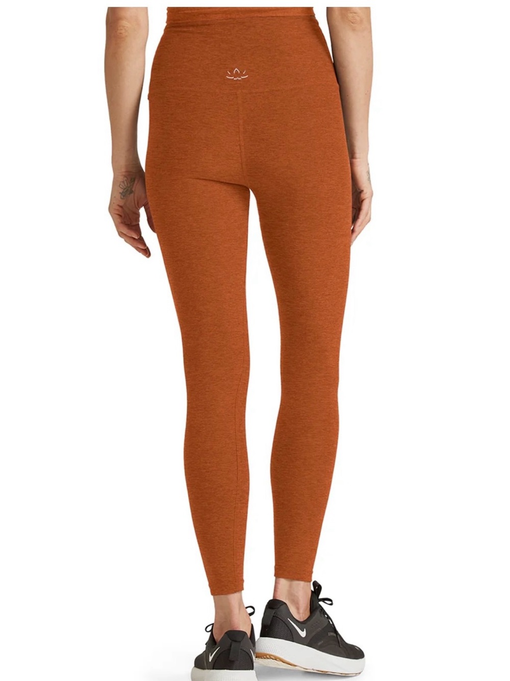 Beyond Yoga Rust Brown High-Waist Leggings & Crop Tank Set - Picture 4 of 13
